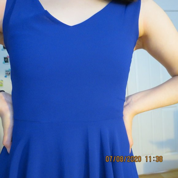 Royal blue evening dress - Picture 6 of 6